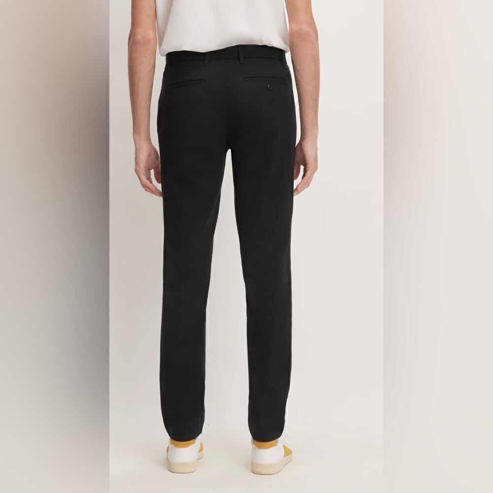 NWOT Everlane The Performance Chino | Uniform Athletic Fit Black Size 36 X 30 - Picture 2 of 12